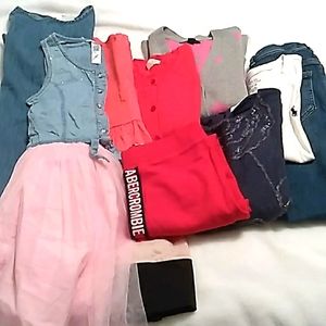 Girl's bundle clothes 8-10